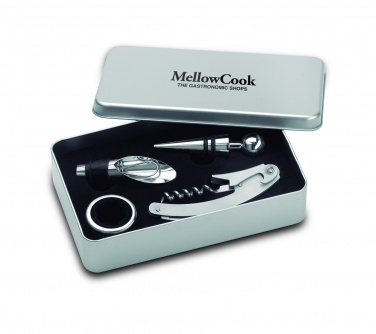 Logotrade promotional product picture of: Wine  set in tin box