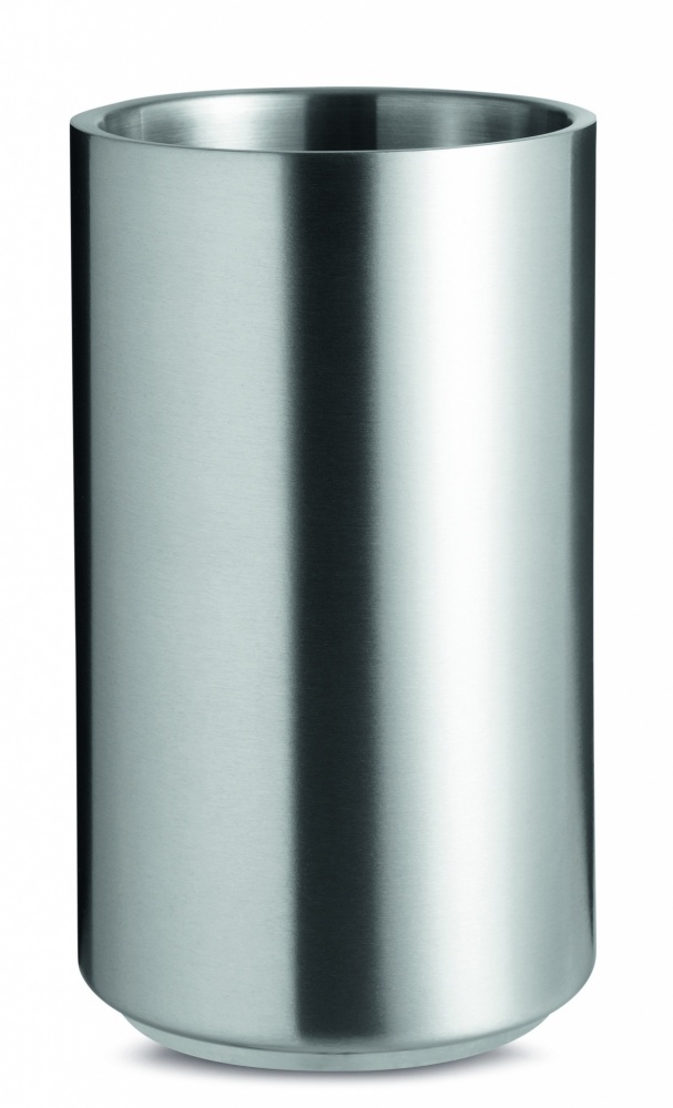 Logo trade business gifts image of: Stainless steel bottle cooler