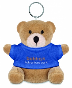 Logo trade corporate gifts image of: Teddy bear key ring FINLAND