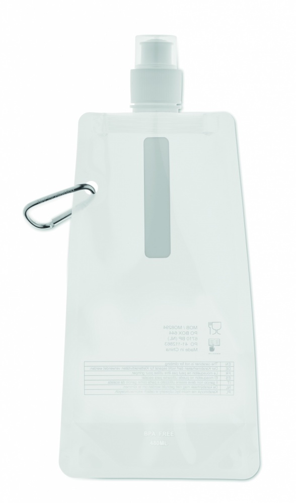 Logo trade advertising product photo of: Foldable water bottle