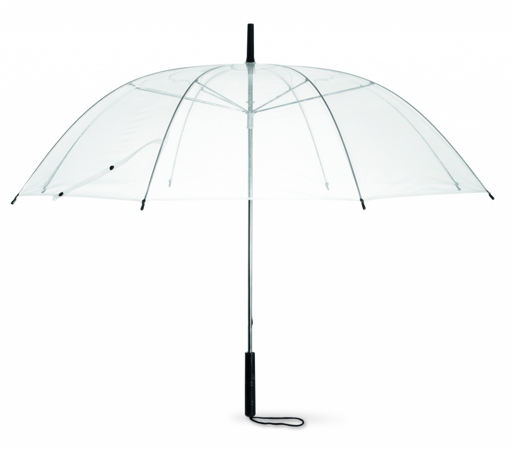 Logo trade promotional items image of: 23 transparent umbrella