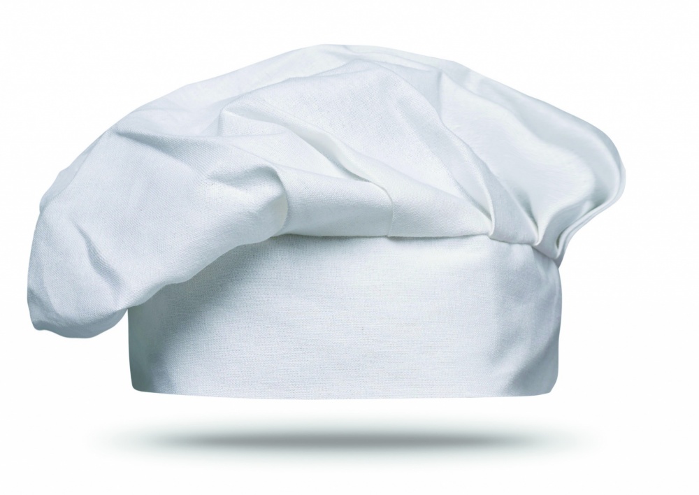 Logo trade advertising product photo of: Cotton chef hat 130 gsm