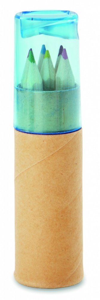 Logotrade promotional giveaways photo of: 6 coloured pencils