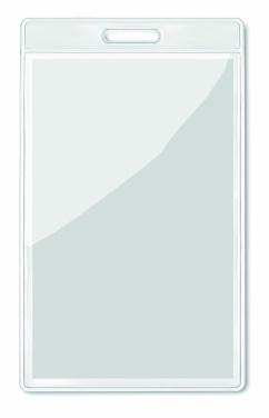 Logotrade promotional product image of: Transparent badge 7.5cmx12.5cm