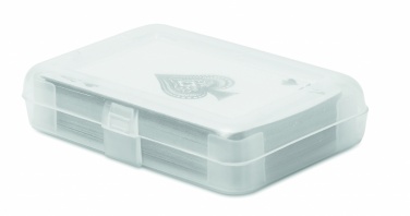 Logotrade promotional merchandise image of: Playing cards in pp case