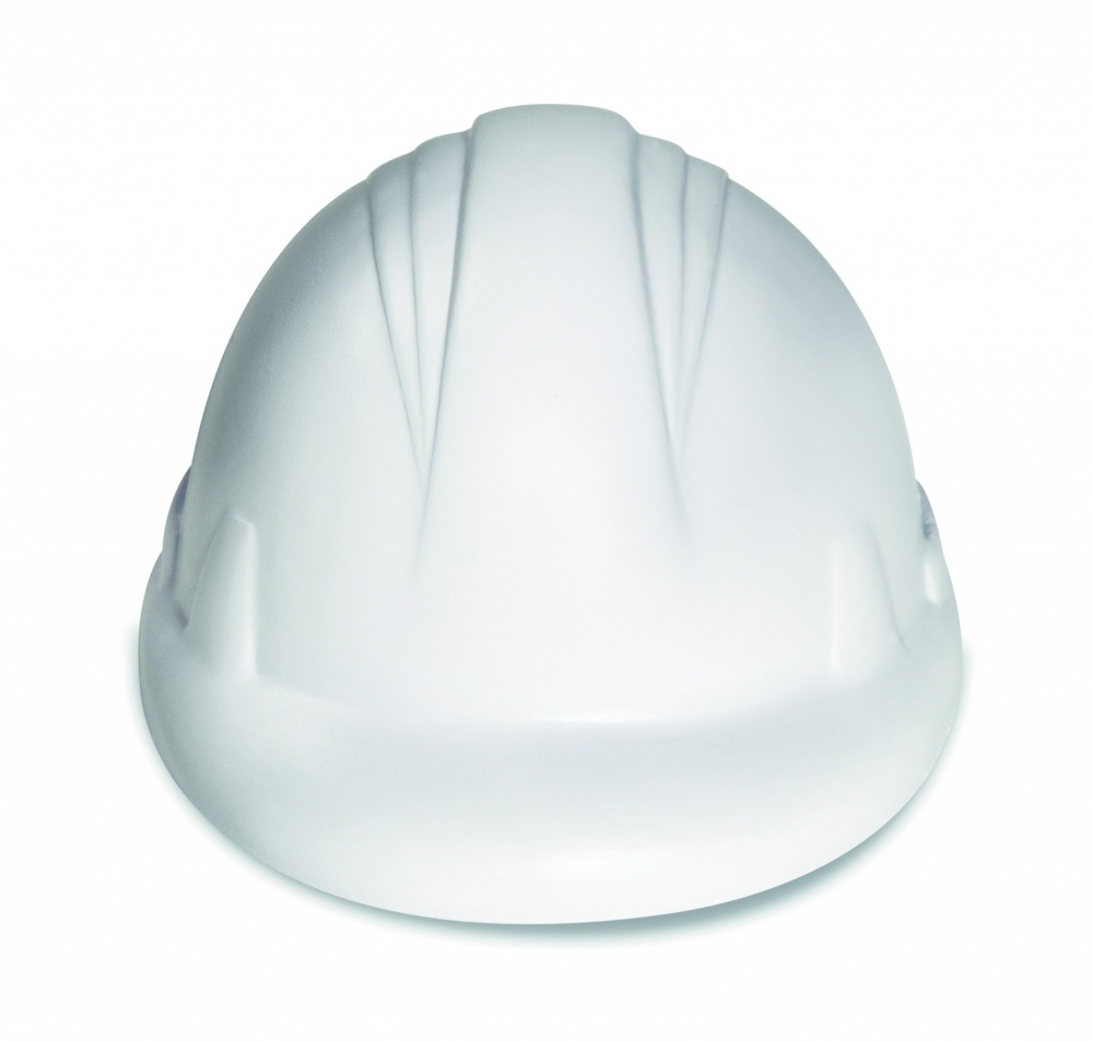 Logo trade promotional giveaways image of: Anti-stress PU helmet