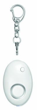 Logo trade promotional merchandise picture of: Personal alarm with key ring Ventspils