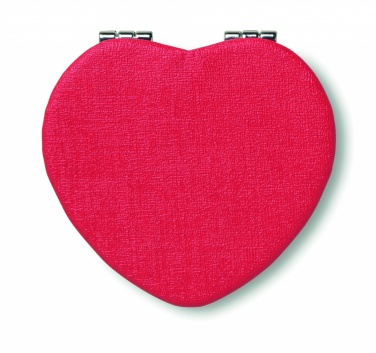 Logo trade promotional item photo of: Heart PU mirror