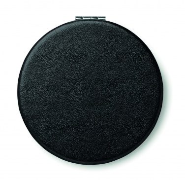 Logo trade advertising products picture of: Round PU mirror