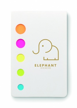 Logotrade promotional item image of: Page markers pad