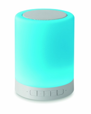 Logo trade promotional products image of: Touch light wireless speaker