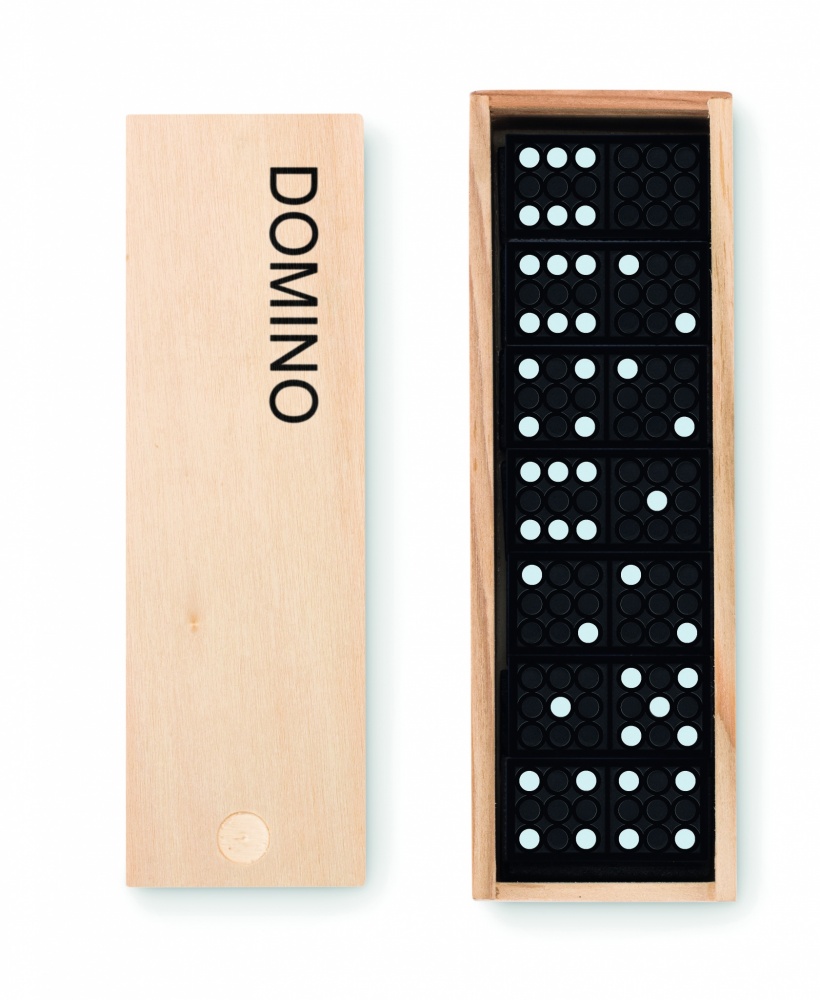 Logo trade promotional products image of: Domino set