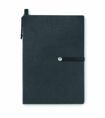 Logo trade promotional giveaways image of: Notebook w/pen & memo pad