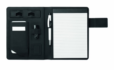 Logotrade corporate gift image of: A5 folder with power bank