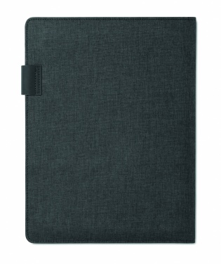 Logo trade promotional item photo of: A4 folder with power bank