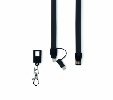 Logo trade promotional merchandise image of: A4 folder with power bank