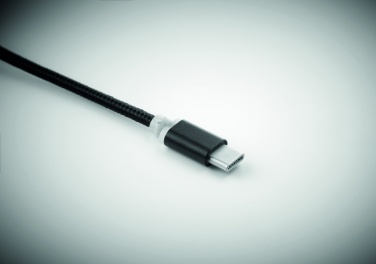 Logotrade promotional products photo of: key ring with USB type C cable Salaspils