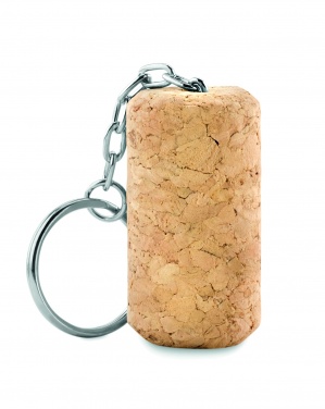 Logo trade promotional item photo of: Wine cork key ring Sigulda