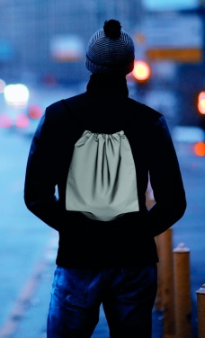 Logotrade promotional items photo of: High reflective drawstring bag