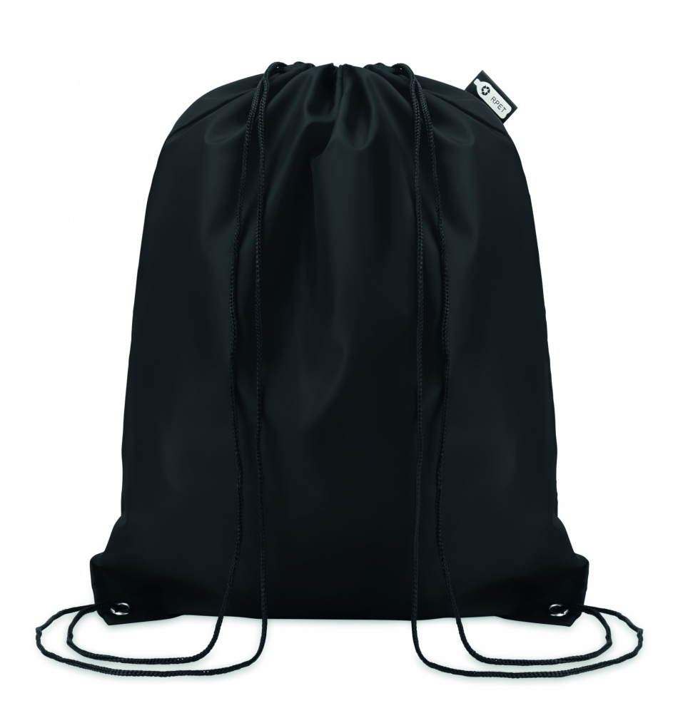 Logotrade promotional merchandise photo of: 190T RPET drawstring bag
