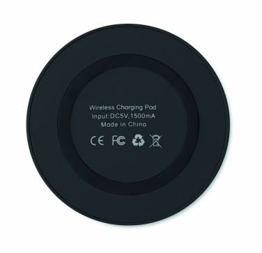 Logo trade promotional products image of: Small wireless charger 5W