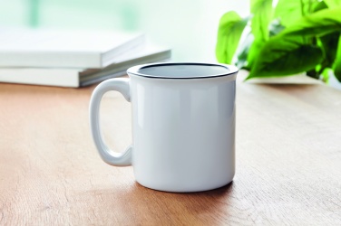 Logo trade promotional gifts picture of: Sublimation ceramic mug 240ml