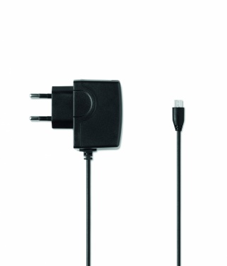 Logo trade promotional products picture of: LED clock/5W wireless charger