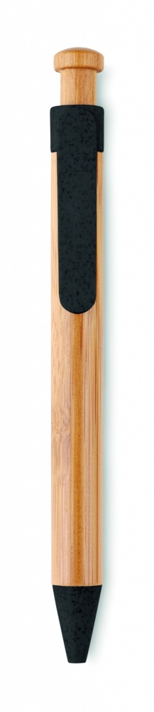 Logo trade promotional product photo of: Bamboo/Wheat-Straw ABS ball pen