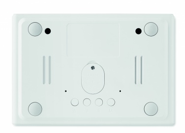 Logotrade corporate gift picture of: LED clock & wireless charger5W