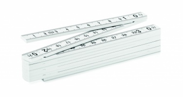 Logo trade promotional gifts picture of: Folding ruler 1m
