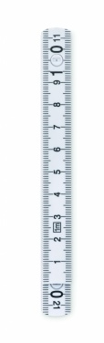 Logo trade promotional gifts image of: Folding ruler 1m
