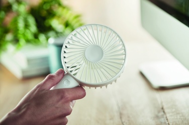 Logo trade promotional merchandise picture of: USB desk fan with stand 