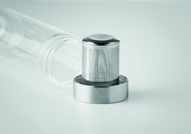 Logotrade promotional giveaway image of: Single wall glass bottle 500ml