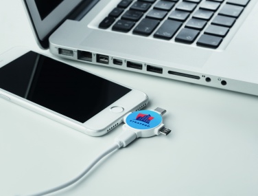 Logo trade advertising product photo of: 3 in 1 cable adapter