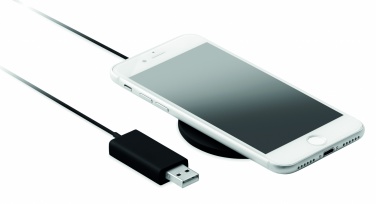 Logo trade promotional merchandise photo of: Ultrathin wireless charger 10W