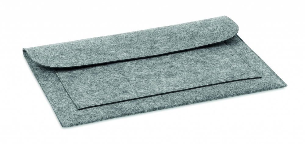 Logotrade business gifts photo of: 15 inch Felt laptop pouch