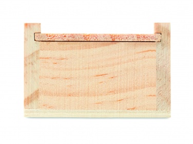 Logotrade promotional gifts photo of: Stationery set in wooden box