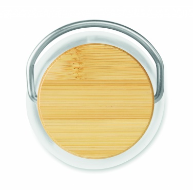 Logo trade business gift photo of: Tritan 800ml bottle bamboo top