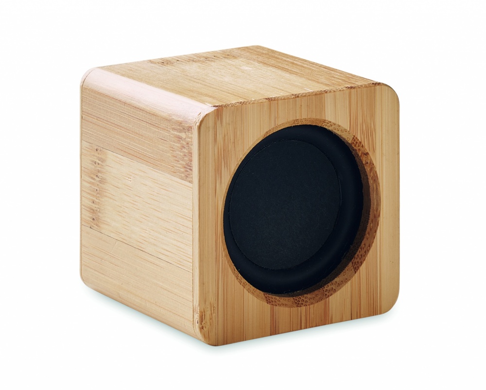 Logotrade promotional merchandise picture of: Bamboo wireless speaker