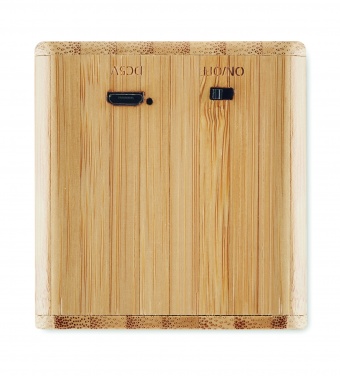 Logotrade corporate gift picture of: Bamboo wireless speaker
