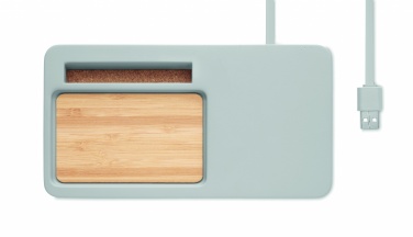 Logo trade business gift photo of: Wireless charging organizer10W