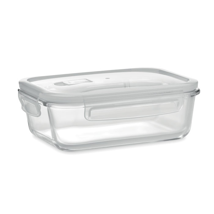Logo trade promotional products picture of: Glass lunchbox & PP lid 900ml