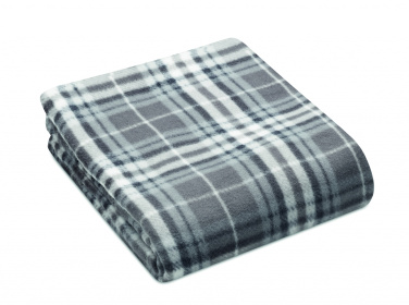 Logo trade promotional product photo of: RPET fleece travel blanket