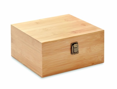 Logotrade promotional items photo of: Whisky set in bamboo box