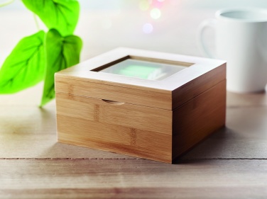 Logotrade corporate gift picture of: Bamboo tea box
