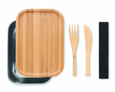 Logotrade advertising product picture of: Stainless steel lunchbox 600ml