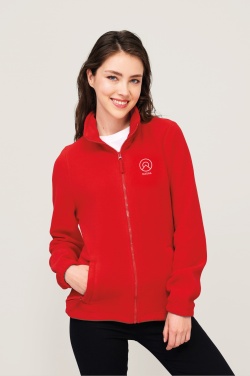 Logo trade promotional items image of: NORTH WOMEN ZIPPED FLEECE