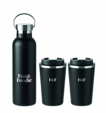 Logotrade promotional merchandise photo of: Stainless steel double wall set