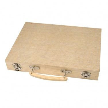 Logotrade promotional gift picture of: Big wooden painting set MAXI