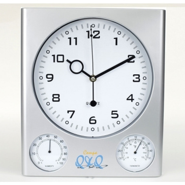 Logo trade business gift photo of: Plastic wall clock DEN HAAG